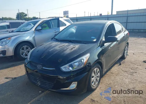 2015 Hyundai Accent Gls из США, поврежденный, VIN KMHCT4AE8FU821026